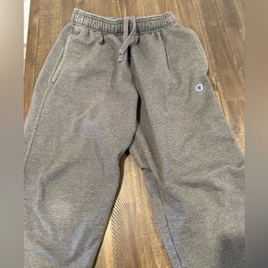 Champion MEDIUM,MENS Gray wide leg Sweatpants - Comfortable Everyday Bottoms